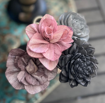 Room Diffuser with Hand Dyed Blooms